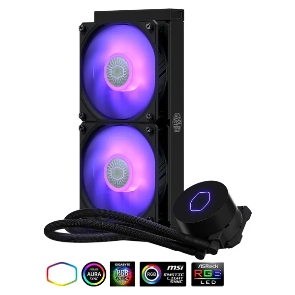 Cooler Master Masterliquid Ml240l V2 Mlw-D24m-A18pc-R2 240 Mm İşlemci Sıvı Soğutucu - Görsel 5