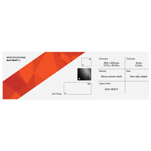 Steelseries Qck Heavy Large Mouse Pad - Görsel 10