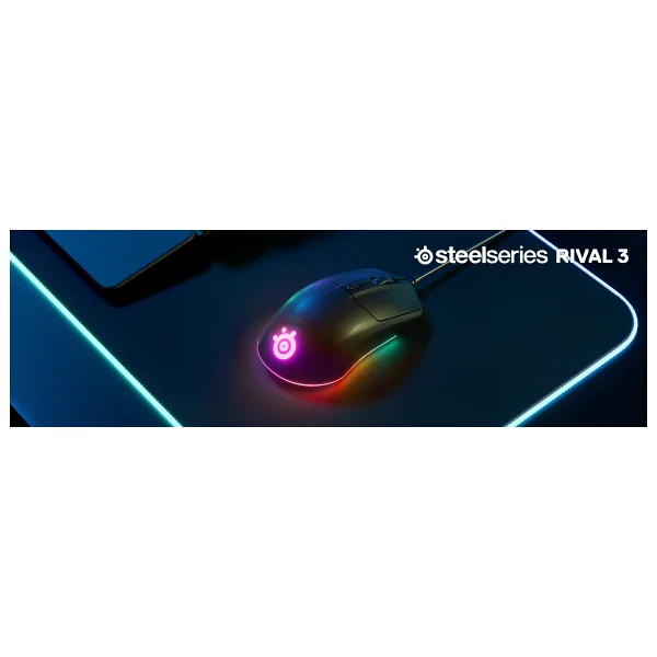 Steelseries Rival 3 RGB Ergonomik Optik Kablolu Oyuncu Mouse - Görsel 7