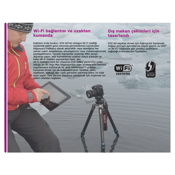 Canon Eos 6d Body Dslr Fotoğraf Makinesi - Görsel 9