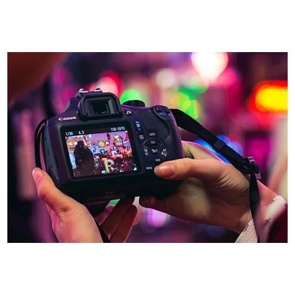 Canon Eos 1300d + 18-55mm Lens Dslr Fotoğraf Makinesi - Görsel 7