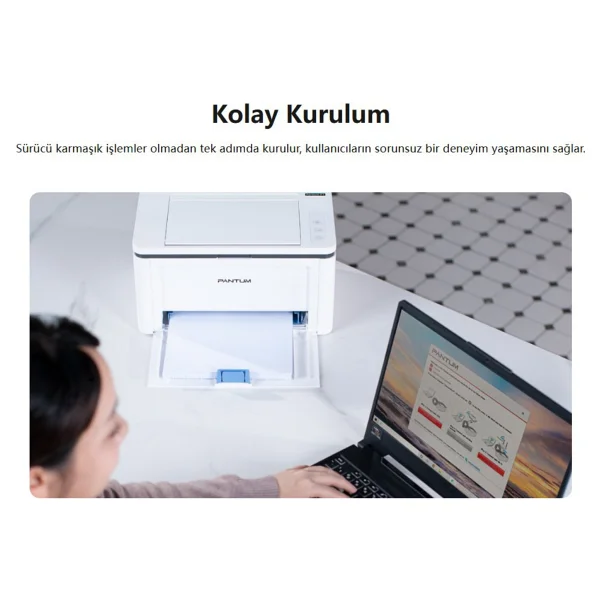 Pantum Bp2300nw Wi-Fi Mono Lazer Yazıcı - Görsel 8