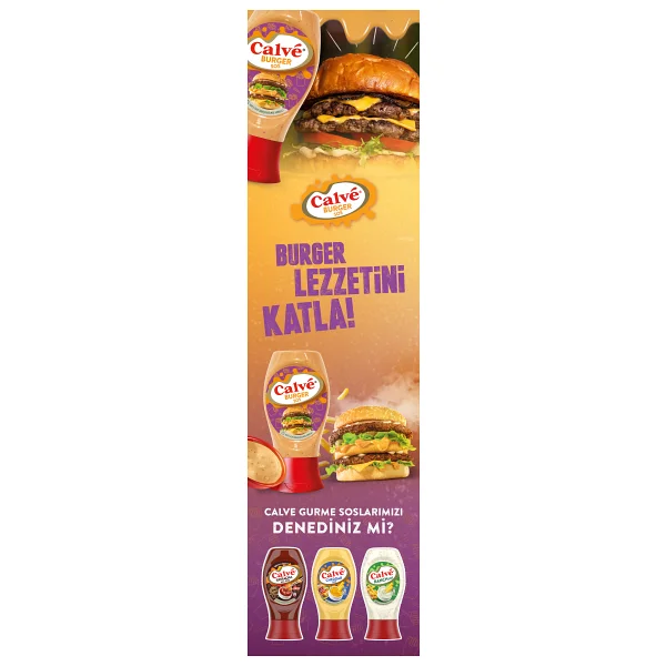 Calve Burger Sos 245 Gr - Görsel 9