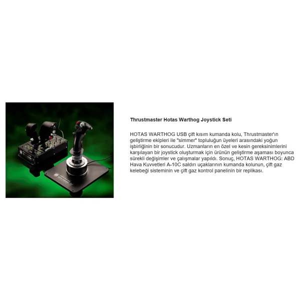 Thrustmaster Hotas Warthog Joystick - Görsel 3