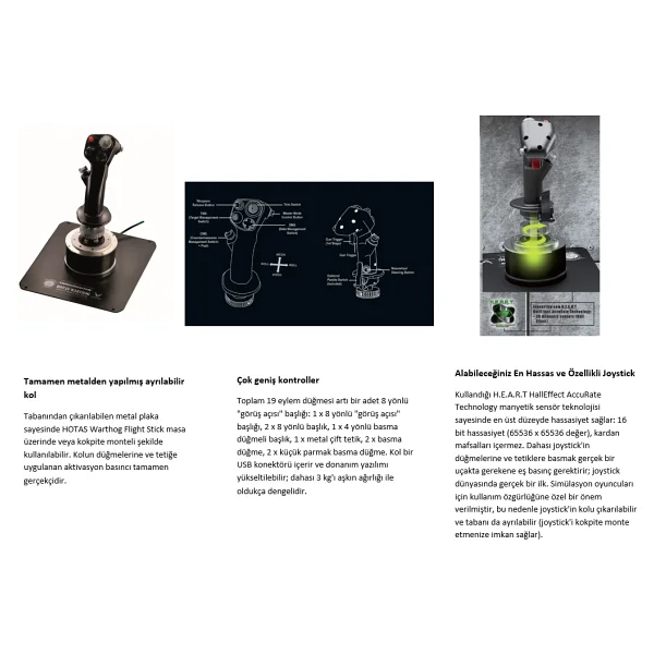 Thrustmaster Hotas Warthog Joystick - Görsel 7