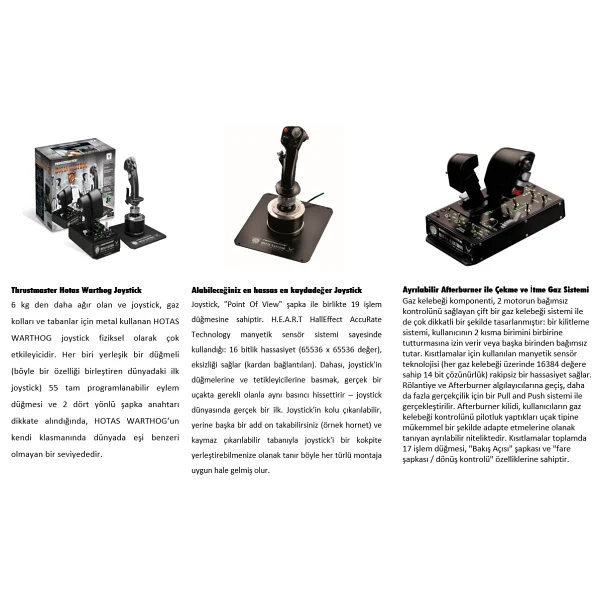 Thrustmaster Hotas Warthog Joystick - Görsel 4