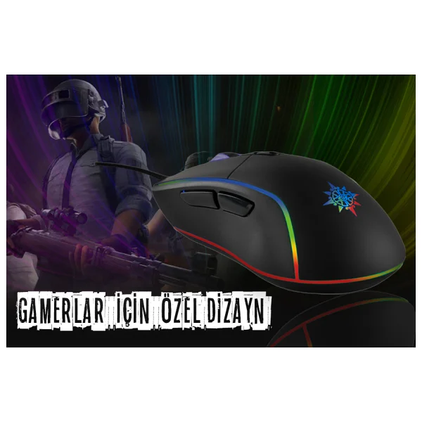 Inca Img-Gt16 RGB Kablolu Optik Oyuncu Mouse - Görsel 7