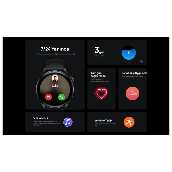 Huawei Watch 3 Akıllı Saat - Görsel 8