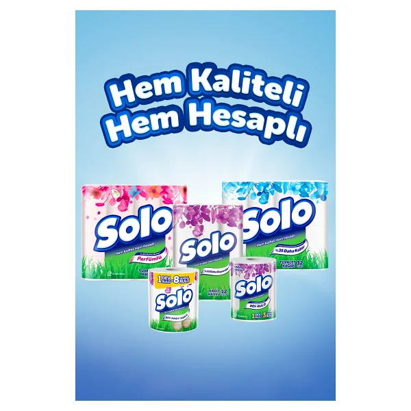 Solo Ultra Bambu Katkılı Tuvalet Kağıdı 40'lı - Görsel 3