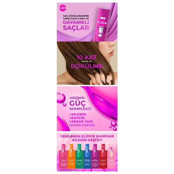 Elidor Superblend 400 Ml Saç Dökülmesine Karşı Şampuan - Görsel 9