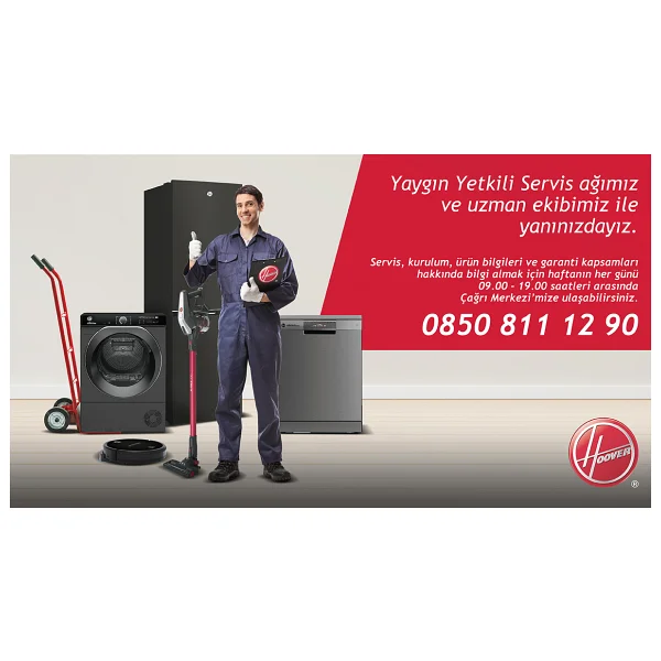 Hoover Ndpeh 10a2tcbexss 10 Kg Wi-Fi Çamaşır Kurutma Makinesi - Görsel 9