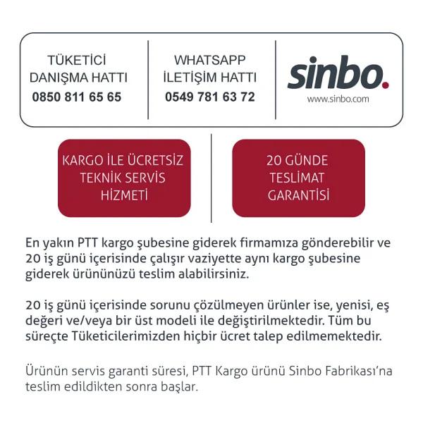 Sinbo Stm-5830 1800 W Cam Demlikli Çay Makinesi - Görsel 6