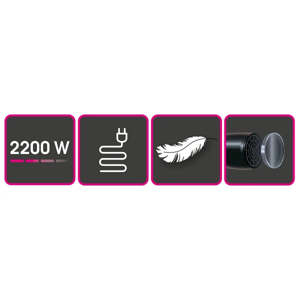 Rowenta Cv5712tr For Elite 2200 W Saç Kurutma Makinesi - Görsel 7