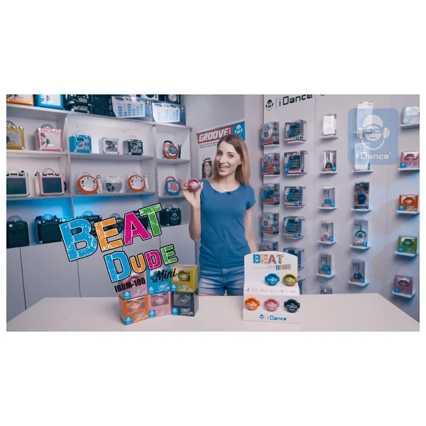 İdance Beat Dude Mini Bluetooth Hoparlör Mor - Görsel 9