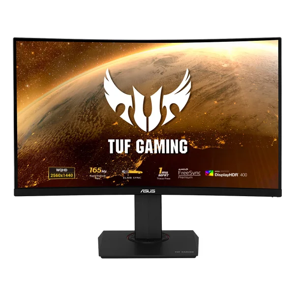 Asus Tuf Gaming Vg32vqr 31.5" 1 Ms 2k Curved 165 Hz Oyuncu Monitörü - Görsel 6