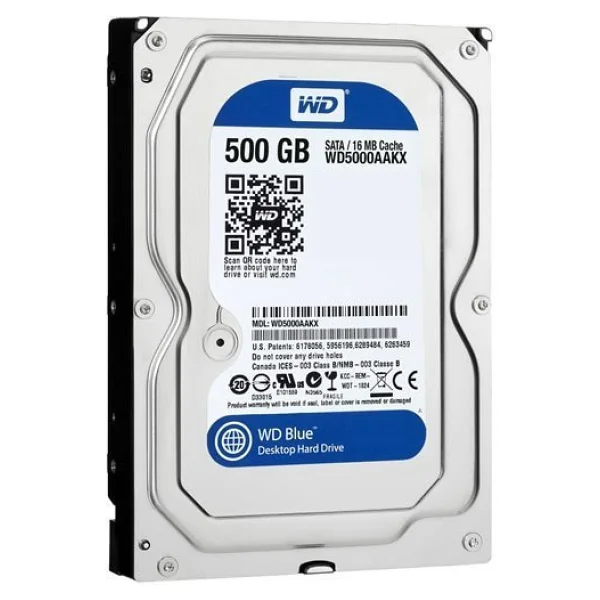 Western Digital Blue Wd5000azlx Sata 3.0 7200 Rpm 3.5" 500 GB Harddisk - Görsel 5
