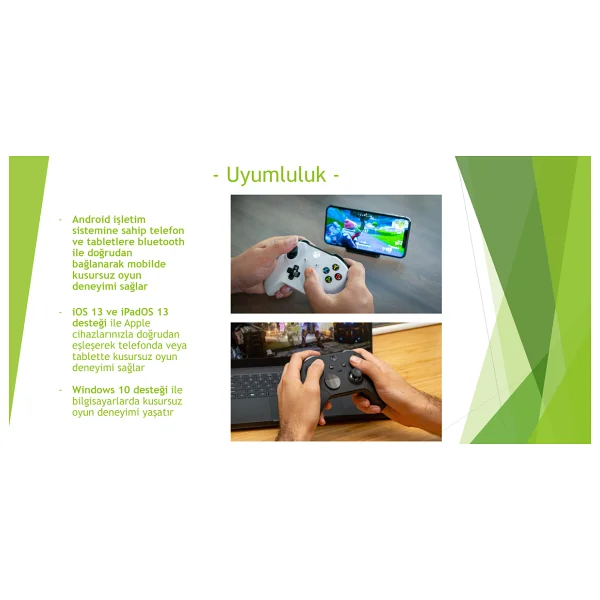 Xbox One 8. Nesil Siyah 6cl-00002 Kablosuz Oyun Kolu - Görsel 9
