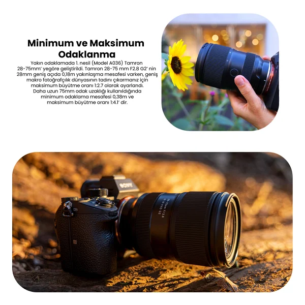 Tamron 28-75mm F/2.8 Di Iıı Vxd G2 Sony E Lens - Görsel 10