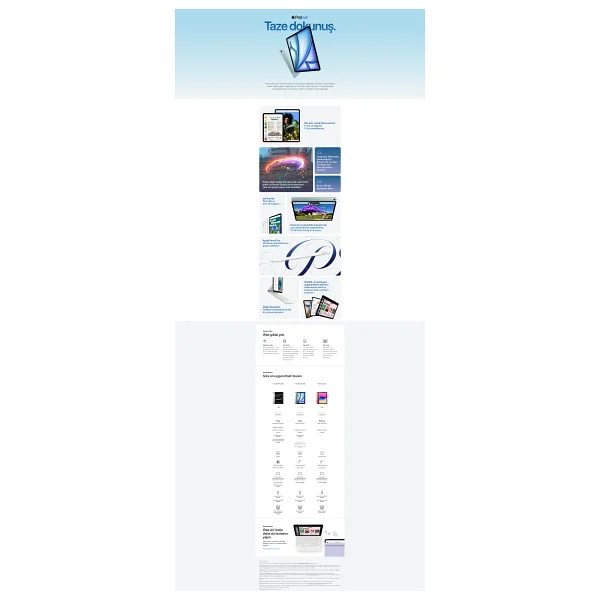 iPad Air 6. Nesil Wi-Fi + Cellular 128 GB 11" Tablet - Görsel 6