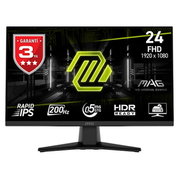 Msı Mag 242f 23.8" 0.5 Ms Full HD Ips 200 Hz Oyuncu Monitörü - Görsel 7