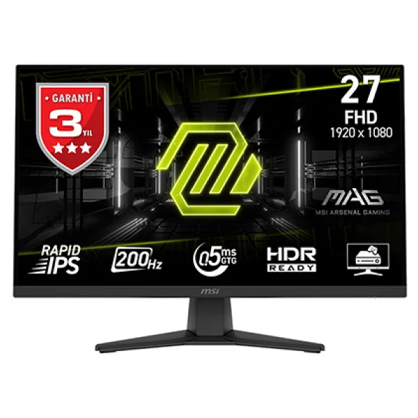 Msı Mag 272f 27" 0.5 Ms Full HD Ips 200 Hz Oyuncu Monitörü - Görsel 7
