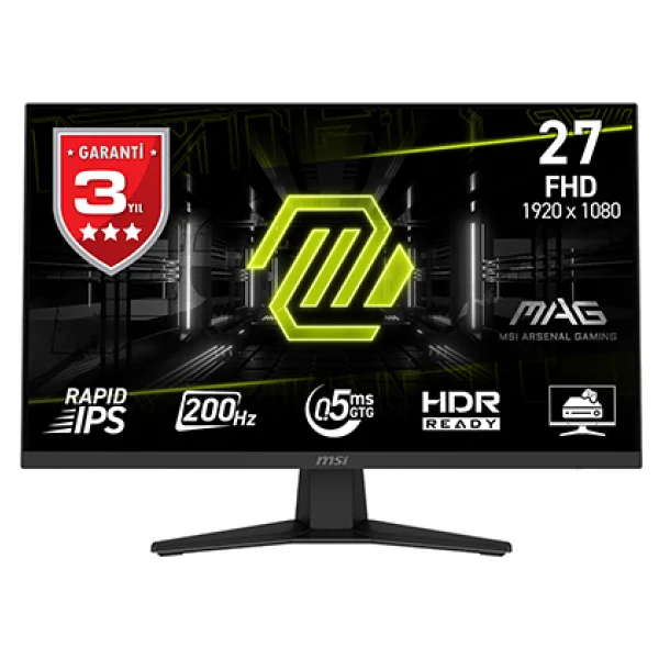 MSI MAG 274F 27" 0.5 ms Full HD IPS 200 Hz Oyuncu Monitörü - Görsel 8