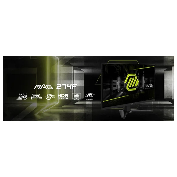 MSI MAG 274F 27" 0.5 ms Full HD IPS 200 Hz Oyuncu Monitörü - Görsel 10