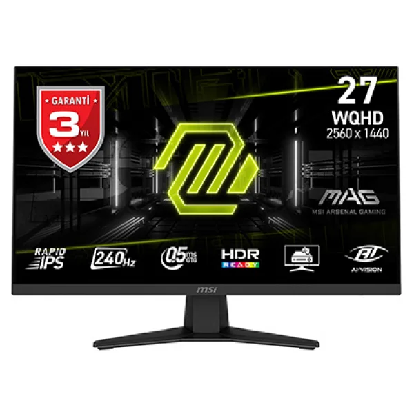Msı Mag 274qf X24 27" 0.5 Ms 2k Ips 240 Hz Oyuncu Monitörü - Görsel 8