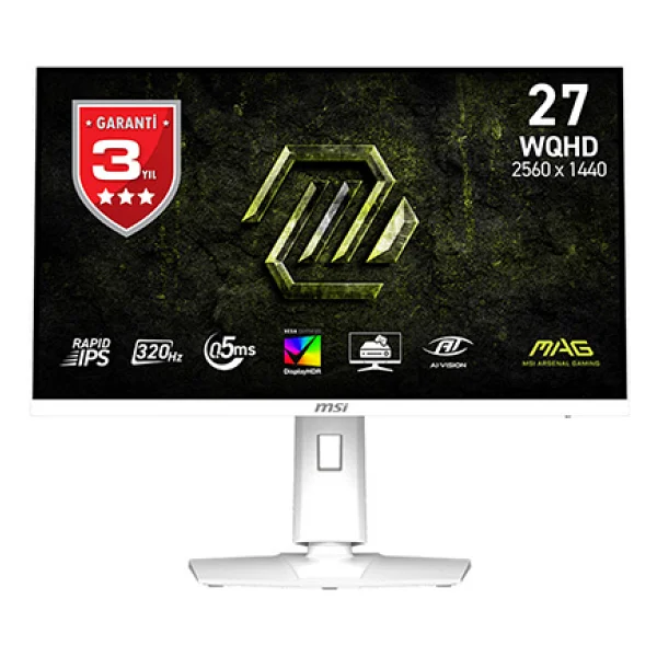 Msı Mag 274qrfw X32 27" 0.5 Ms 2k Pivot Ips 320 Hz Oyuncu Monitörü - Görsel 7