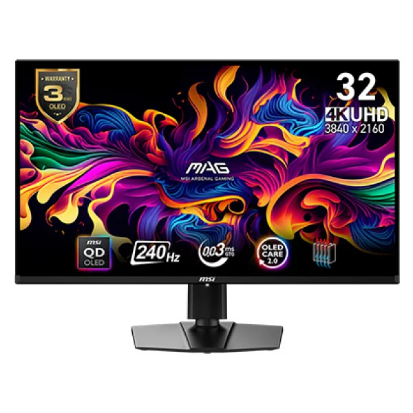 Msı Mag 321upx Qd-OLED 31.5" 0.03 Ms 4K 240 Hz OLED Oyuncu Monitörü - Görsel 7