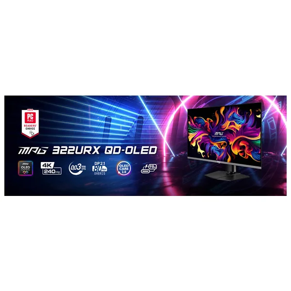Msı Mpg 322urx Qd-OLED 31.5" 0.03 Ms 4K 240 Hz OLED Oyuncu Monitörü - Görsel 10