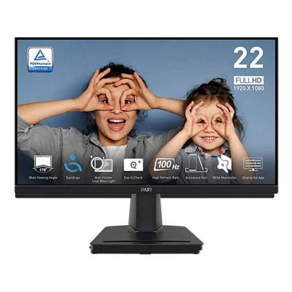 Msı Pro Mp225v 21.5" 1 Ms Full HD 100 Hz Monitör - Görsel 7