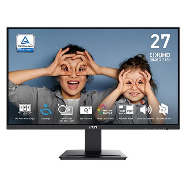 Msı Pro Mp273u 27" 4 Ms 4K Ips 60 Hz Monitör - Görsel 6