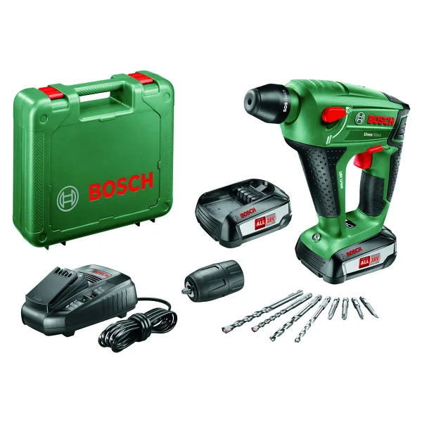 Bosch Uneo Maxx Çift Akülü 2.5 Ah Kırıcı-Delici - Görsel 8