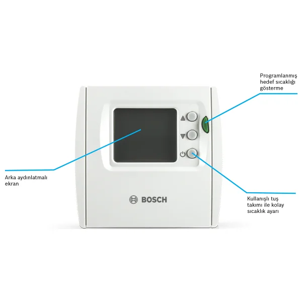 Bosch Tr 24 Rf Kablosuz Dijital Termostat - Görsel 8