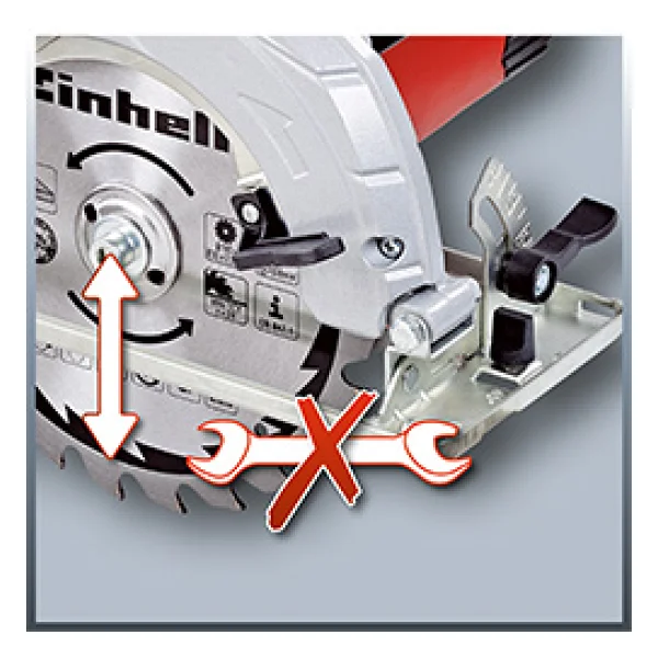 Einhell Tc-Cs 1400 1400 W Daire Testere - Görsel 4
