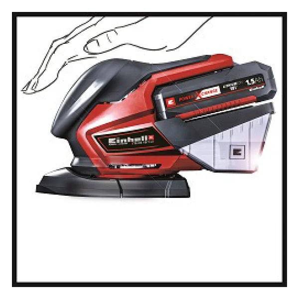 Einhell Te-Os 18/1 Li Aküsüz Zımpara Makinesi - Görsel 10