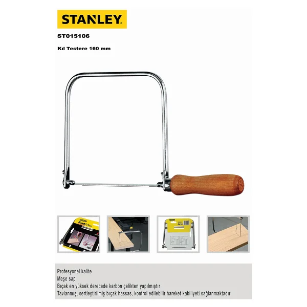 Stanley 0-15-106 160x170 Mm Kıl Testere - Görsel 8