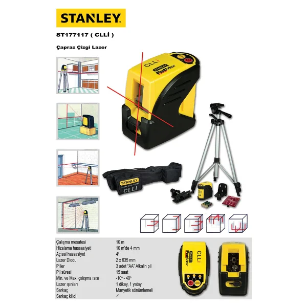 Stanley St177117 Lazer Hizalama - Görsel 4