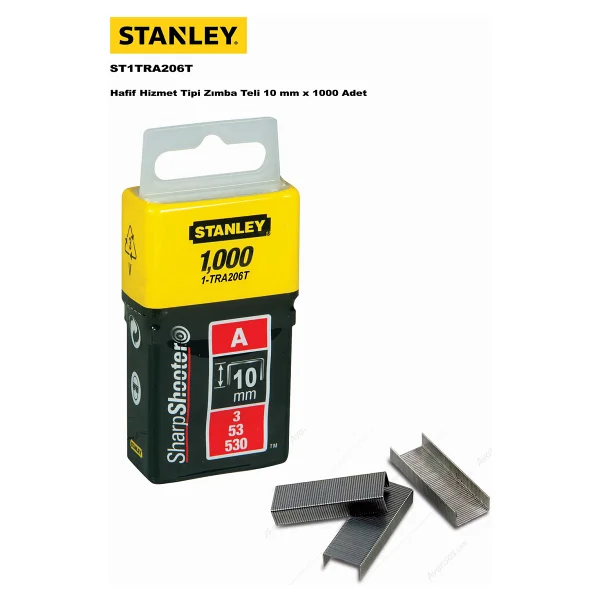 Stanley 1-Tra206t Zımba Teli 10 Mm X 1000 - Görsel 2