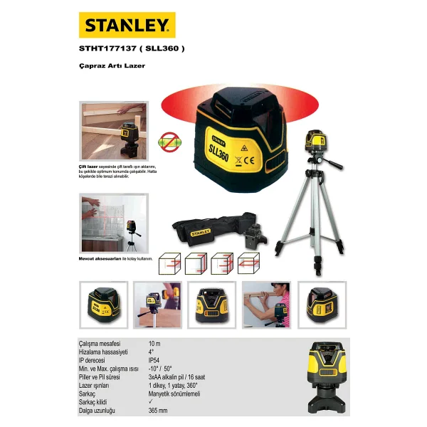 Stanley Stht177137 Lazer Hizalama - Görsel 5