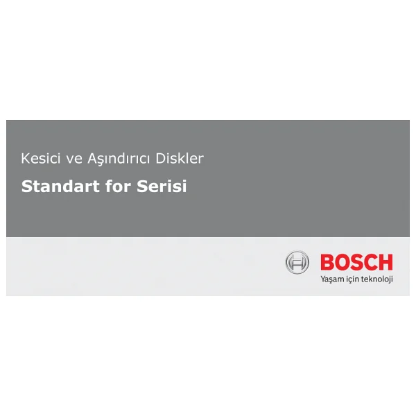 Bosch 115 X 1,0mm Standard For Inox Rapido 10'lu 2608603254 - Görsel 2