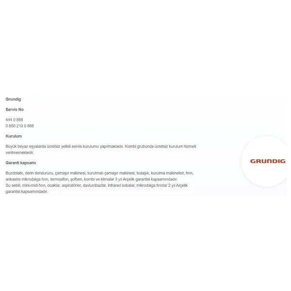 Grundig Gpwm 104855 10 Kg 1400 Devir Çamaşır Makinesi - Görsel 7