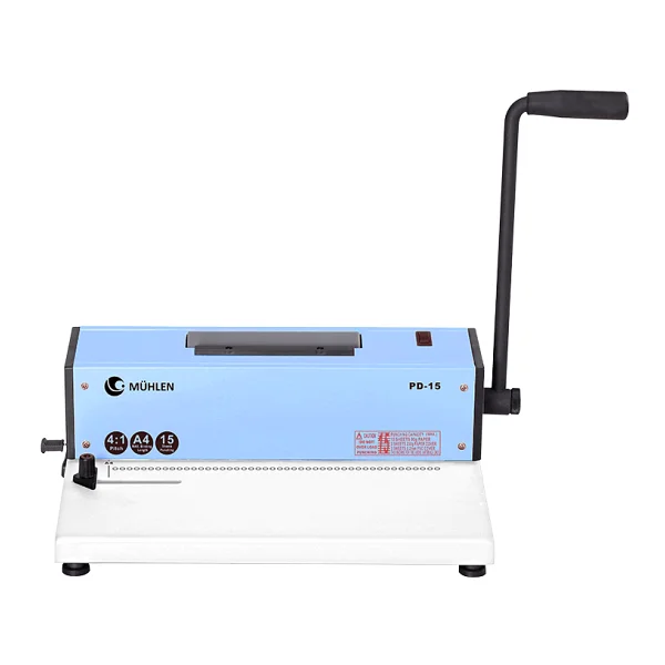 Mühlen Pd-15 Elektrikli Helezon Spiral Ciltleme Makinesi - Görsel 6