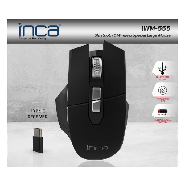 Inca Iwm-555 Bluetooth Optik Mouse - Görsel 9