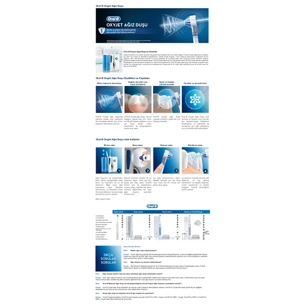 Oral-B Professional Care Oxyjet Ağız Duşu - Görsel 10