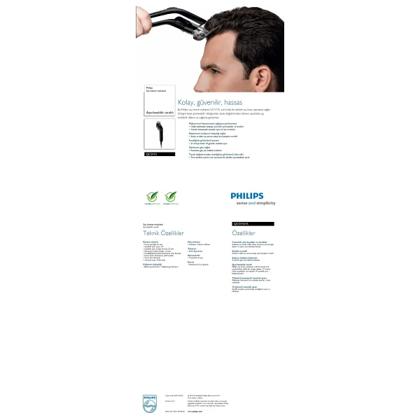 Philips Qc5115/15 Saç Kesme Makinesi - Görsel 9