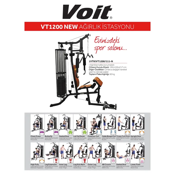 Voit Vt-1200n Tek Kişilik Çalışma İstasyonu - Görsel 5