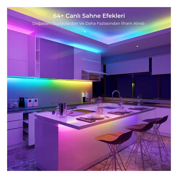 Govee Basic Rgbıc H618a 5 M Şerit LED - Görsel 9