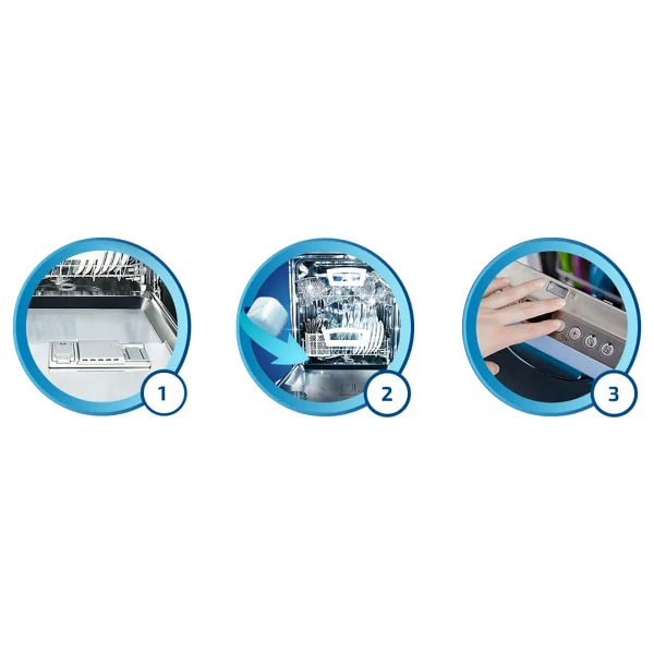 Finish Tablet 3'lü Bulaşık Makinesi Temizleyici - Görsel 8